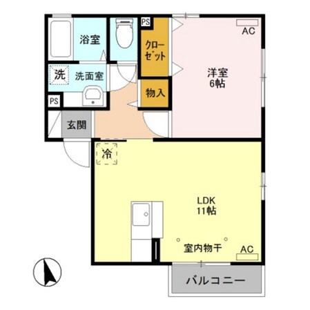 サリチェの物件間取画像